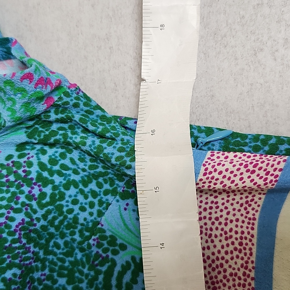 Ottod'ame midi dress Size 4/S tropical print - Picture 6 of 11
